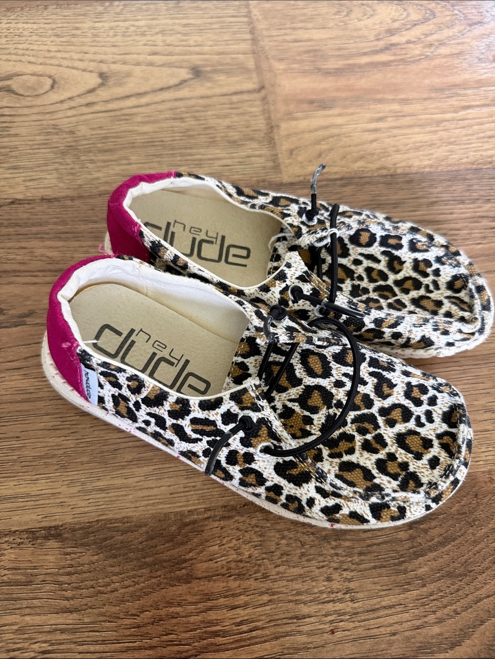 Hey Dude Cheetah Print Shoes